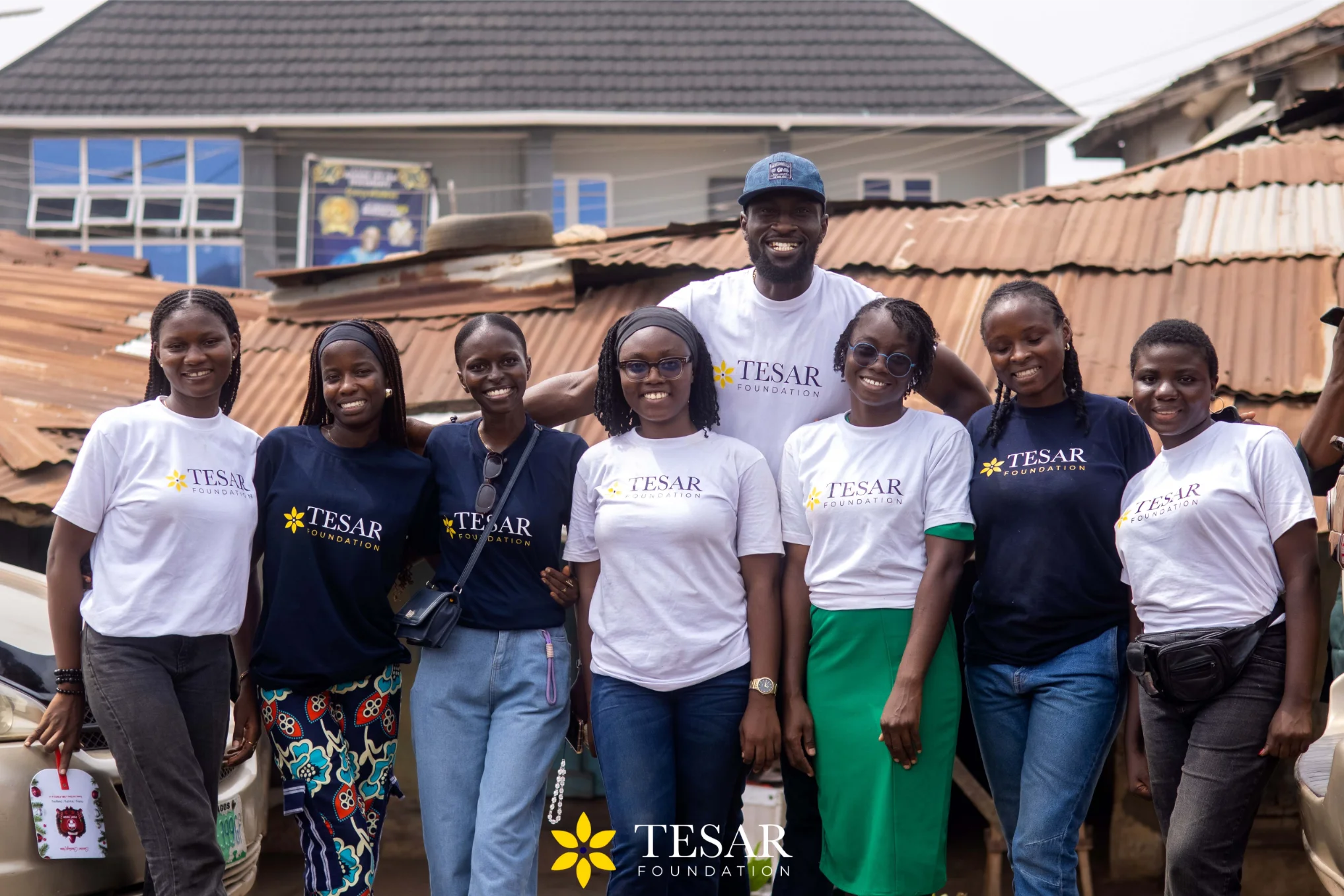 Volunteers at TESAR Foundation